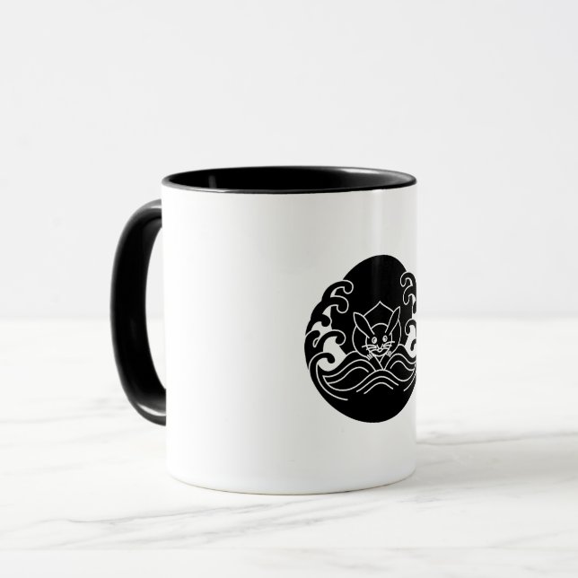 Taza Conejo de luna de ola (Anverso izquierdo)