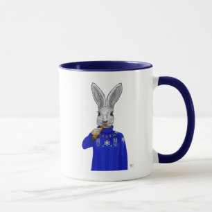 Taza Conejo en suéter 2