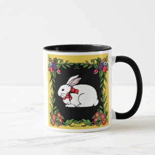 Taza Conejo francés del país