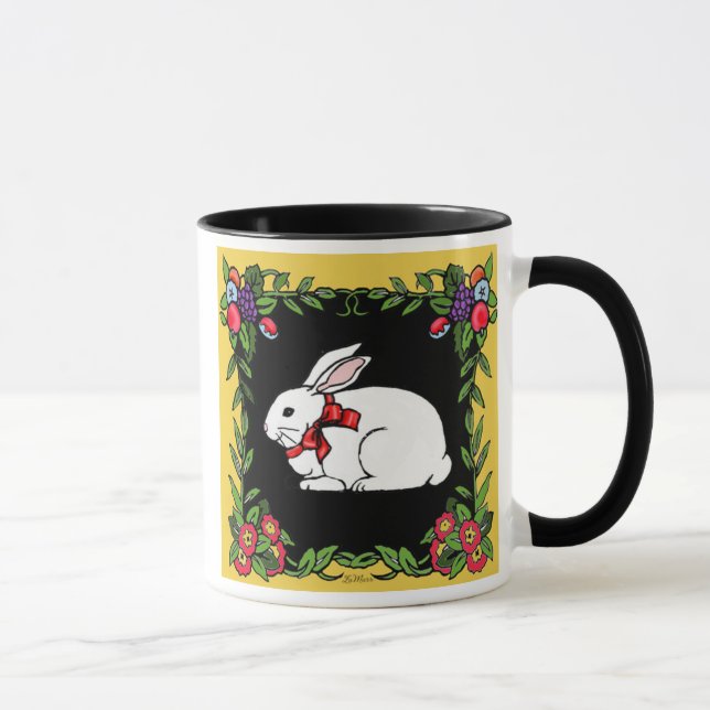Taza Conejo francés del país (Derecha)