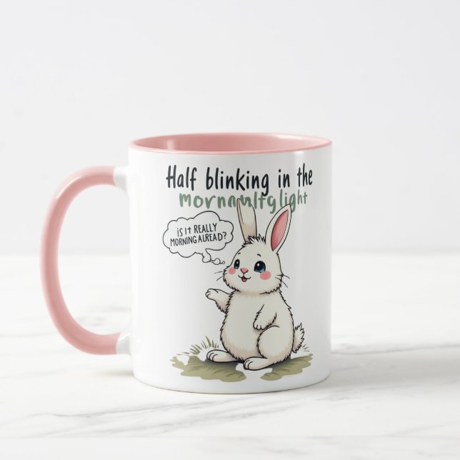 Taza Conejo somnoliento (Izquierda)