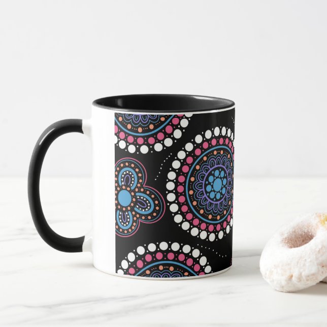 Taza Conexión de Nganuwaay Koolyn (Con donut)