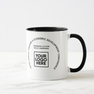 Taza Conferencia Empresarial Logotipo Personalizado 