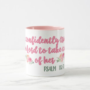 Taza Confía En El Señor // Verso De La Biblia