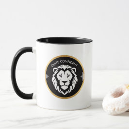 Taza Confiado en Silencio – Diseño de Tipografía Minima