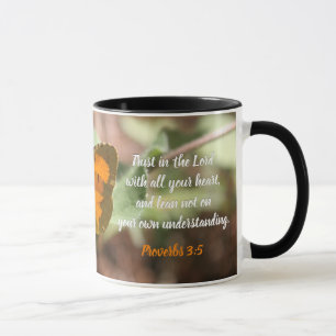 Taza Confianza en el 3:5 de señor Proverbs
