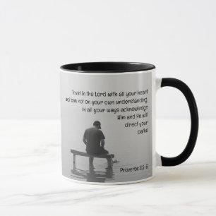 Taza Confianza en el Señor Confortando el levantamiento