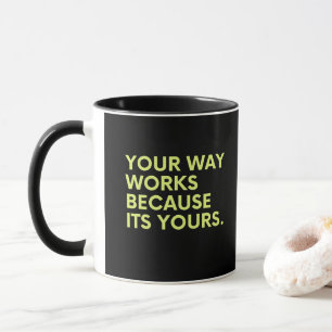 Taza Confianza Individualidad Creadores Soñadores Artis