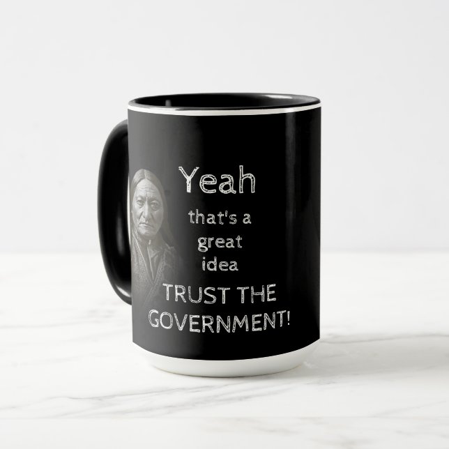 Taza Confiar en el Gobierno (Anverso izquierdo)