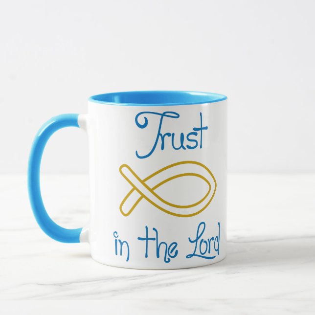 Taza Confiar en el Señor (Izquierda)
