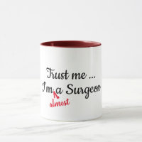 confíe en mí que soy casi un cirujano médica de ca