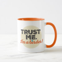 Confíeme en. ¡Soy un Birder! Emblema
