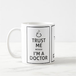 Taza Confíeme en -Yo un color de fondo del