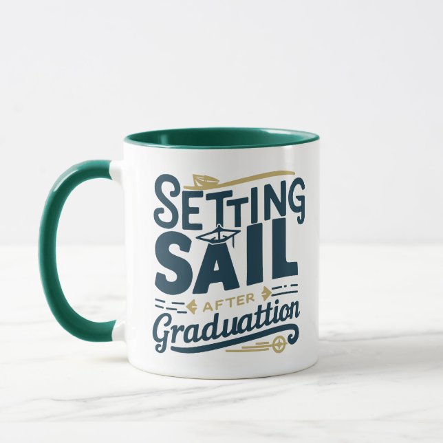 Taza Configuración de la vela después de la graduación (Izquierda)