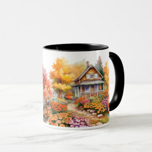 Taza Configuración del otoño