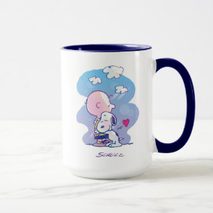 Taza Confort y seguridad   Charlie y Snoopy Hug