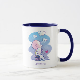 Taza Confort y seguridad   Charlie y Snoopy Hug
