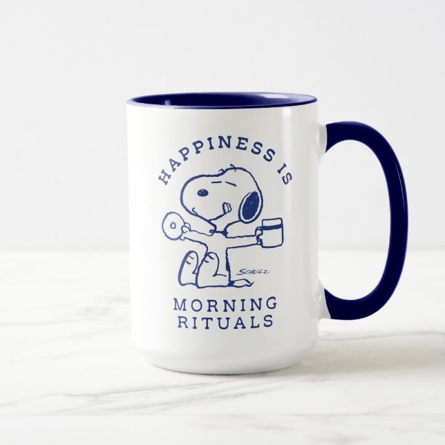 Taza Confort y seguridad | La felicidad es rituales mat (Derecha)