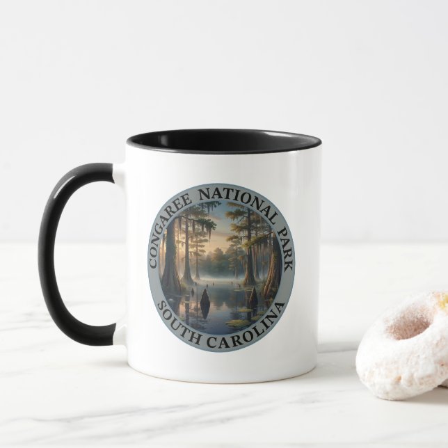 Taza Congaree National Park South Carolina (Con donut)