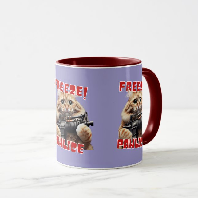 Taza ¡Congelen! Regalo Gracioso Para Los Amantes Del Ga (Anverso derecho)