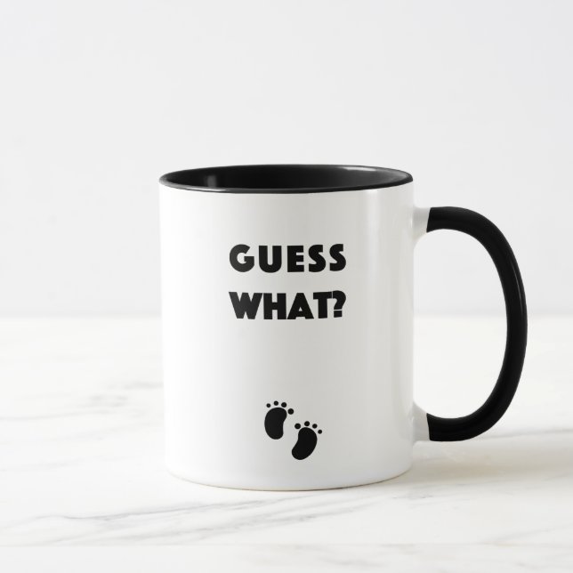 Taza Conjetura qué invitación del embarazo (Derecha)