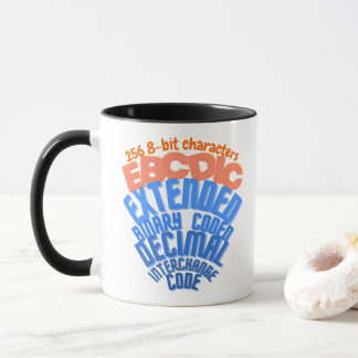 Taza Conjunto de caracteres codificados de mainframe EB