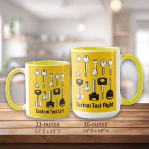 Taza Conjunto de teclas