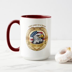 Taza Conmemoración del 250º Aniversario de EE. UU. Patr