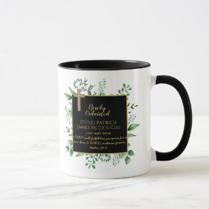 Taza Conmemoración del regalo verso de DEACON recién or