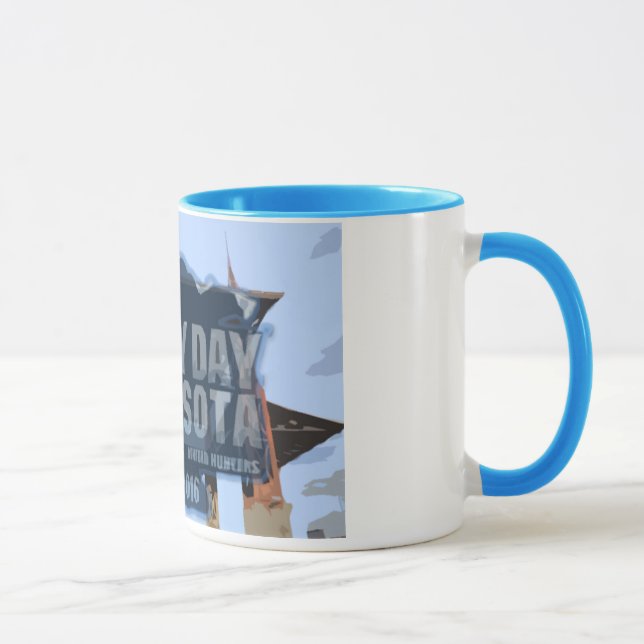 Taza conmemorativa 2016 de Minnesota Duluth del (Derecha)