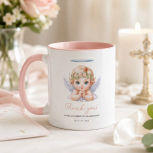 Taza conmemorativa de agradecimiento por el bautiz