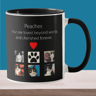 Taza conmemorativa de gato 5 Foto preciada