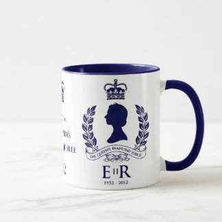 Taza conmemorativa del jubileo de diamante
