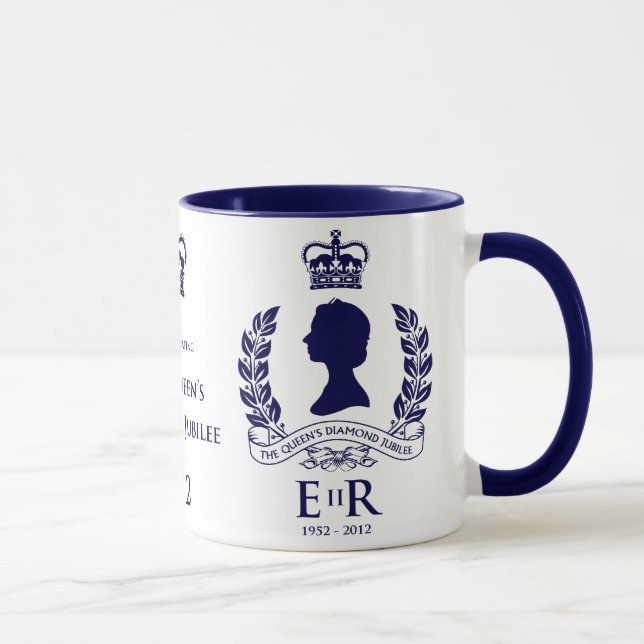 Taza conmemorativa del jubileo de diamante (Derecha)
