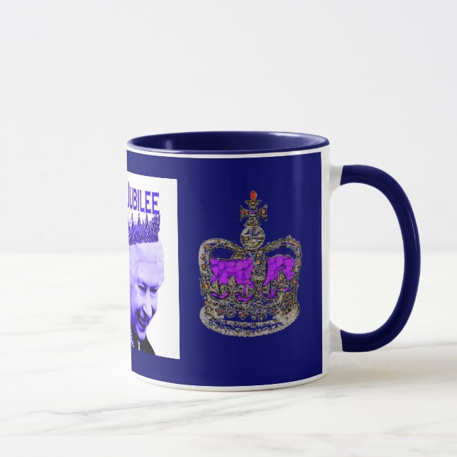 Taza conmemorativa del jubileo de diamante (Derecha)