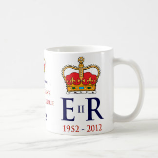 Taza conmemorativa del jubileo de diamante