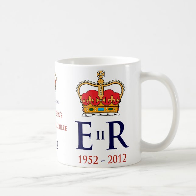 Taza conmemorativa del jubileo de diamante (Derecha)