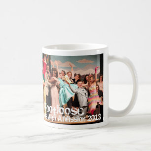Taza conmemorativa sin trabas de encargo de la