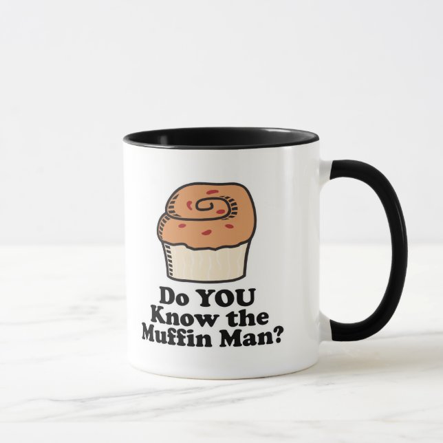 Taza conoce al hombre del muffin (Derecha)