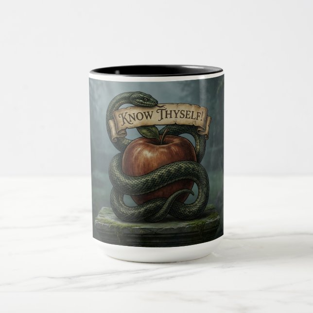 Taza Conócete a Ti Mismo (Centro)