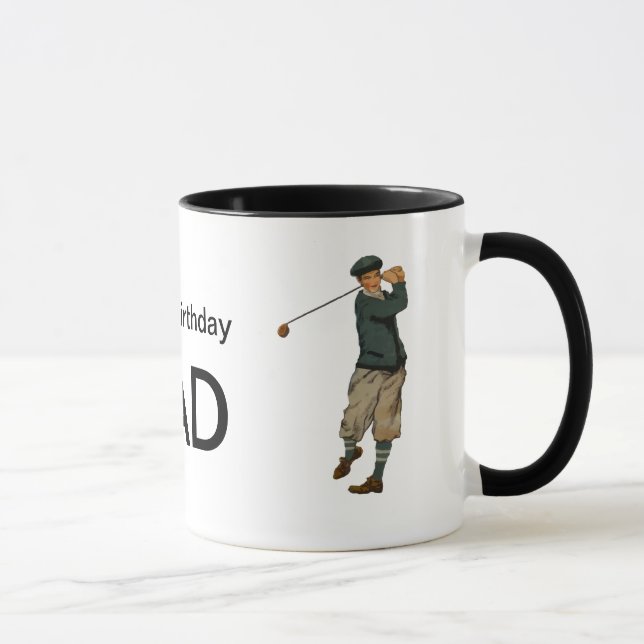 Taza conocida adaptable del golf del golfista de (Derecha)
