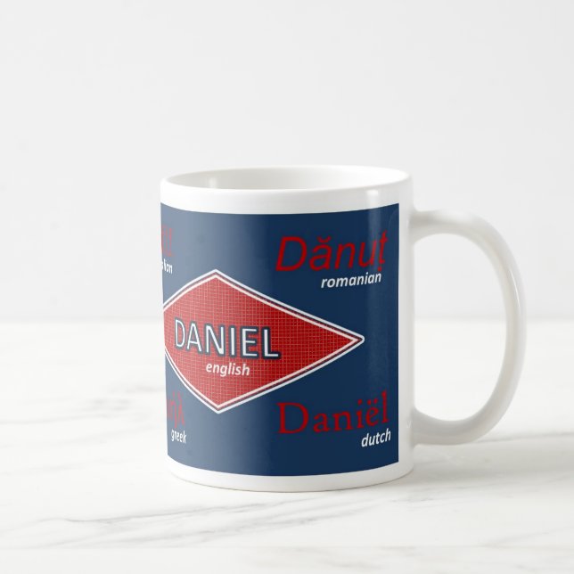 Taza conocida internacional de Daniel (Derecha)