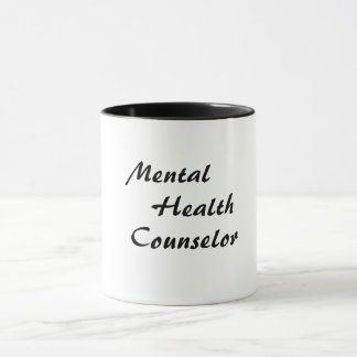 Taza Consejero de la salud mental