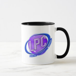 TAZA CONSEJERO PROFESIONAL AUTORIZADO LOGOTIPO DEL LPC