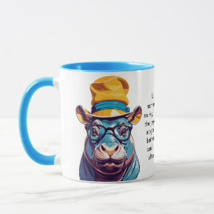 Taza Consejos divertidos de un hipopótamo