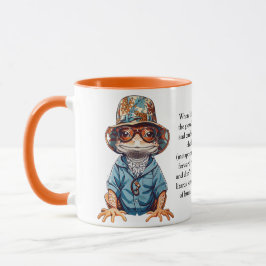 Taza Consejos divertidos de un lagarto