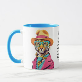 Taza Consejos divertidos de un leopardo