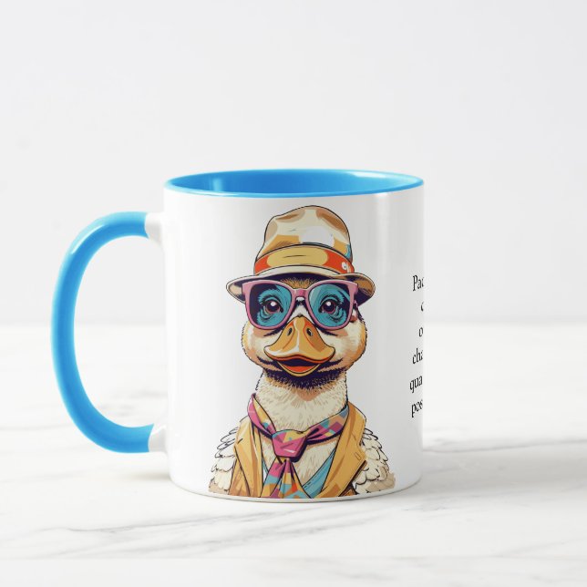 Taza Consejos divertidos de un pato (Izquierda)