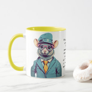 Taza Consejos divertidos de una rata