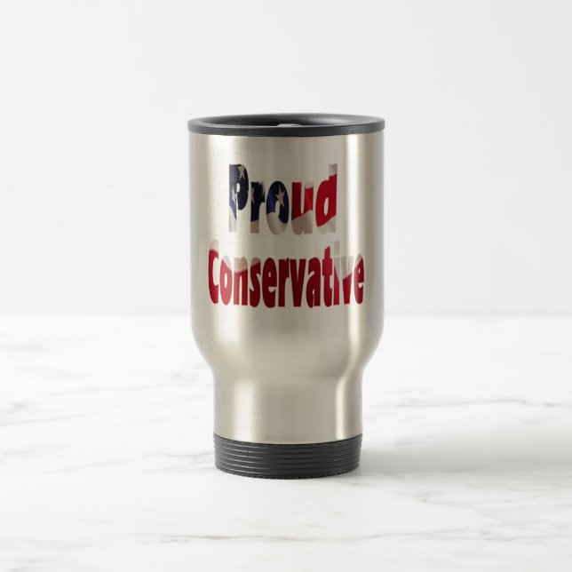 Taza conservadora orgullosa del viaje (Centro)